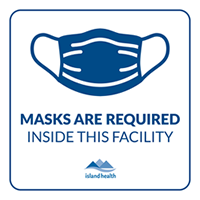 Wear a mask sign